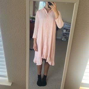 Stevie Hender Collared T Shirt Dress